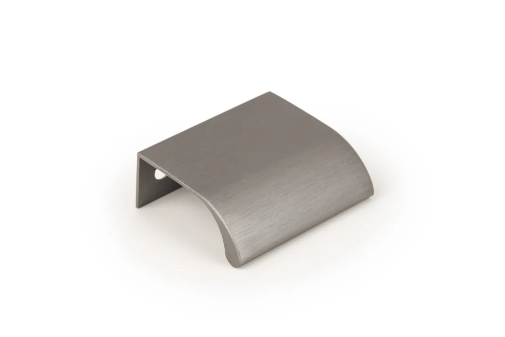 Viefe úchytka do hrany ONA / brúsená sivá / 50 mm