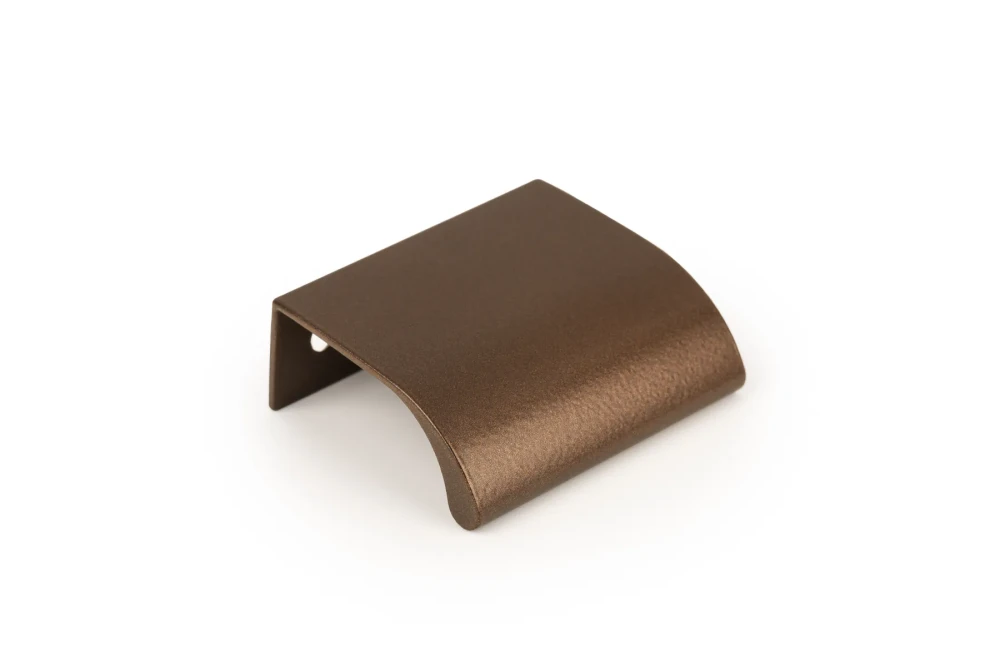 Viefe úchytka do hrany ONA / metalická hnedá / 50 mm