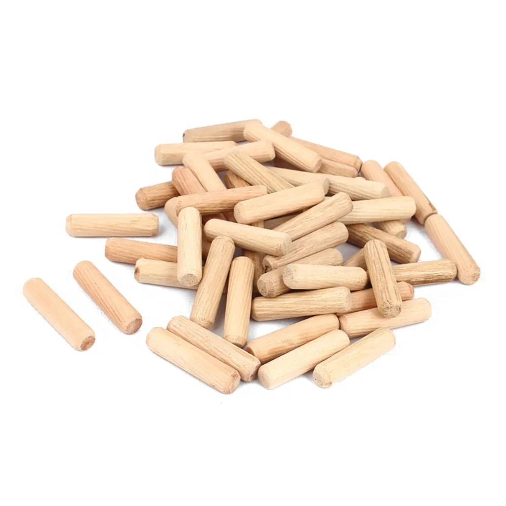 Spojovací drevený kolík 8 x 35 mm / buk / ryhovaný – balenie 1000 ks