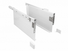 ATM zásuvkový výsuv Metalbox / biely / 500 / 150 mm