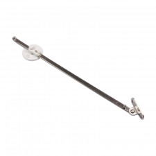 Sklopn driak dvierok 275mm biely