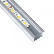 MINI profil na LED pásik - vložený - hliník