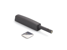 TIP ON ATM magnetický s adaptérom / antracit / dlhý