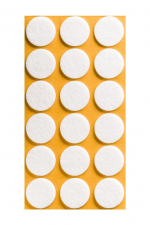 Filcov podloky pod nbytok f 25mm biela