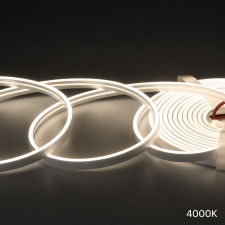 LED p�sik NEON FLEX biele svetlo neutr�lne / 12V / 6,2W / 5m / MINI spojka pre r�chle zapojenie