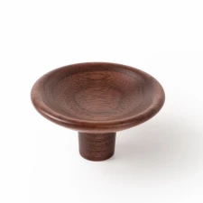 Dreven� knobka Viefe DISC WOOD / orech / priemer 38 mm