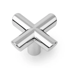 �chytka knobka Viefe EQUIS / leskl� chr�m / 40 x 40 mm