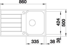 Drez Blanco CLASSIMO 45 S-IF schma