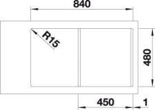 Drez Blanco CLASSIMO 45 S-IF schma