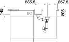 Drez Blanco CLASSIMO 6 S-IF schma