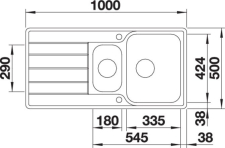 Drez Blanco CLASSIMO 6 S-IF schma