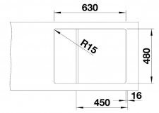 Drez Blanco ELON 45 S - parametre