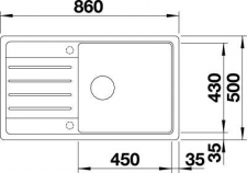 Drez Blanco LEGRA XL 6 S - parametre