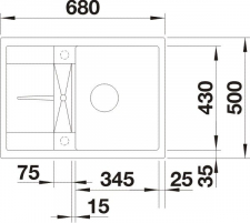 Drez Blanco METRA 45 S Compact - parametre