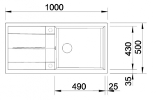 Blanco METRA XL 6 S schma