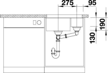 Drez Blanco SUBLINE 340/160-U schma