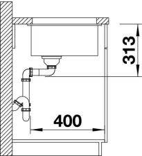 Drez Blanco SUBLINE 400-U - schma