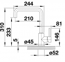 Batria Blanco MILI - schma