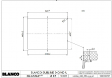 Drez Blanco SUBLINE 340/160-U - parametre