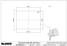 Drez Blanco SUBLINE 340/160-U schma