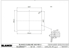 Drez Blanco SUBLINE 340/160-U schéma