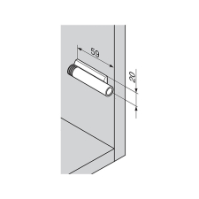 Blum priamy adaptér Blumotion