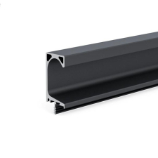 Madlo UM-932 do hrany s koncovkami  na zafrzovanie / 3000 mm / ierna matn