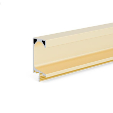 Madlo UM-932 do hrany s koncovkami  na zafrzovanie / 3000 mm / zlat matn