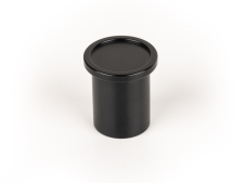 chytka knobka Viefe ROUND / ierna / 28 x 45 mm
