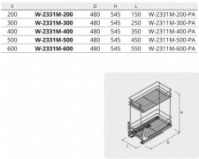 K CARGO Linia PRO - schma