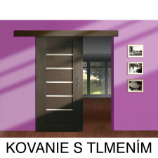 Sada na posuvn dvere s tlmenm HERKULES 120 kg / 2m