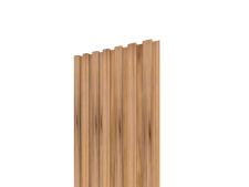 Lamelov panel 3D 2650x300 mm / lamely - dub jesenn  / podklad   dub jesenn