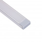 Profil na LED psik LONG  biela krytka