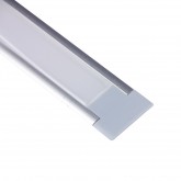 Profil na LED psik LONG  biela krytka