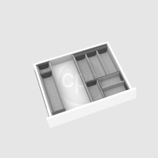 Prbornk do zsuvky BLUM ORGA-LINE / rka 550 - 599 / hbka 500 / nerez / siv