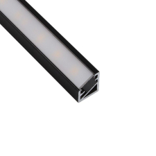MINI profil na LED psik - rohov - ierny