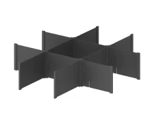 Rozdelova do vsuv.zsuvky STYLE antracit 900mm