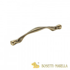 Úchytka Bosetti Marella BAROCCA / staré zlato / 96/128 mm