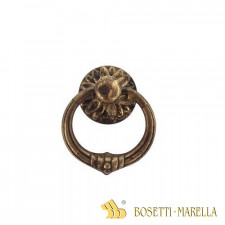 chytka knobka Bosetti Marella BONAR / patinovan mosadz / 32 x 41 mm