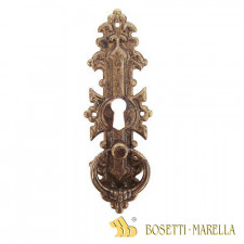 Úchytka knobka Bosetti Marella BONARÉ key / patinovaná mosadz / 38 x 114 mm