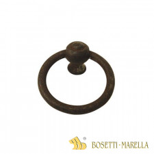 Úchytka knobka Bosetti Marella FAY / staré železo / 32 x 34 mm