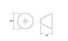 Knopka CONIC - schéma