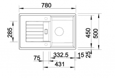 Drez Blanco ZIA 45 S - parametre