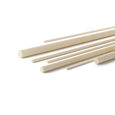 Spojovac� dreven� kol�k metrov� 8 mm / buk / ryhovan� kol�kov� ty� 1 m