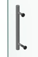 Sprchov� �chytka knobka Viefe BOTO Shower Kit / br�sen� �ierna / 18 mm