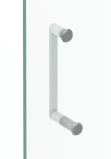 Sprchov� �chytka knobka Viefe FASE Shower Kit / vzh�ad nerezovej ocele / 23 mm
