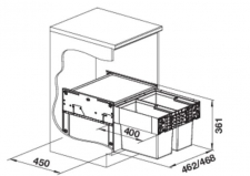 Odpadkov k BLANCO Select 50/2 - schma