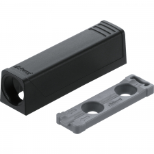 Blum TIP-ON adaptér priamy krátky čierny 956.1201