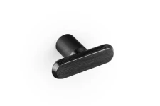 �chytka knobka Viefe FASE T / br�sen� �ierna / 52 mm