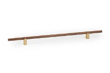 �chytka Viefe KUMO WOOD / orech + lakovan� br�sen� mosadz / 480 mm